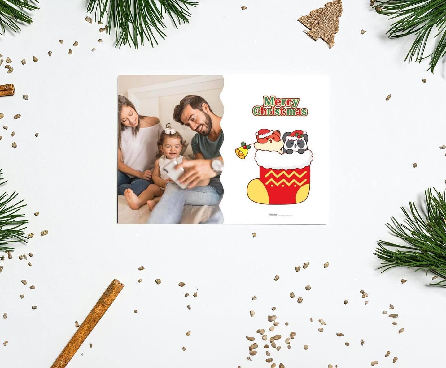 Anirollz® Merry Christmas Card