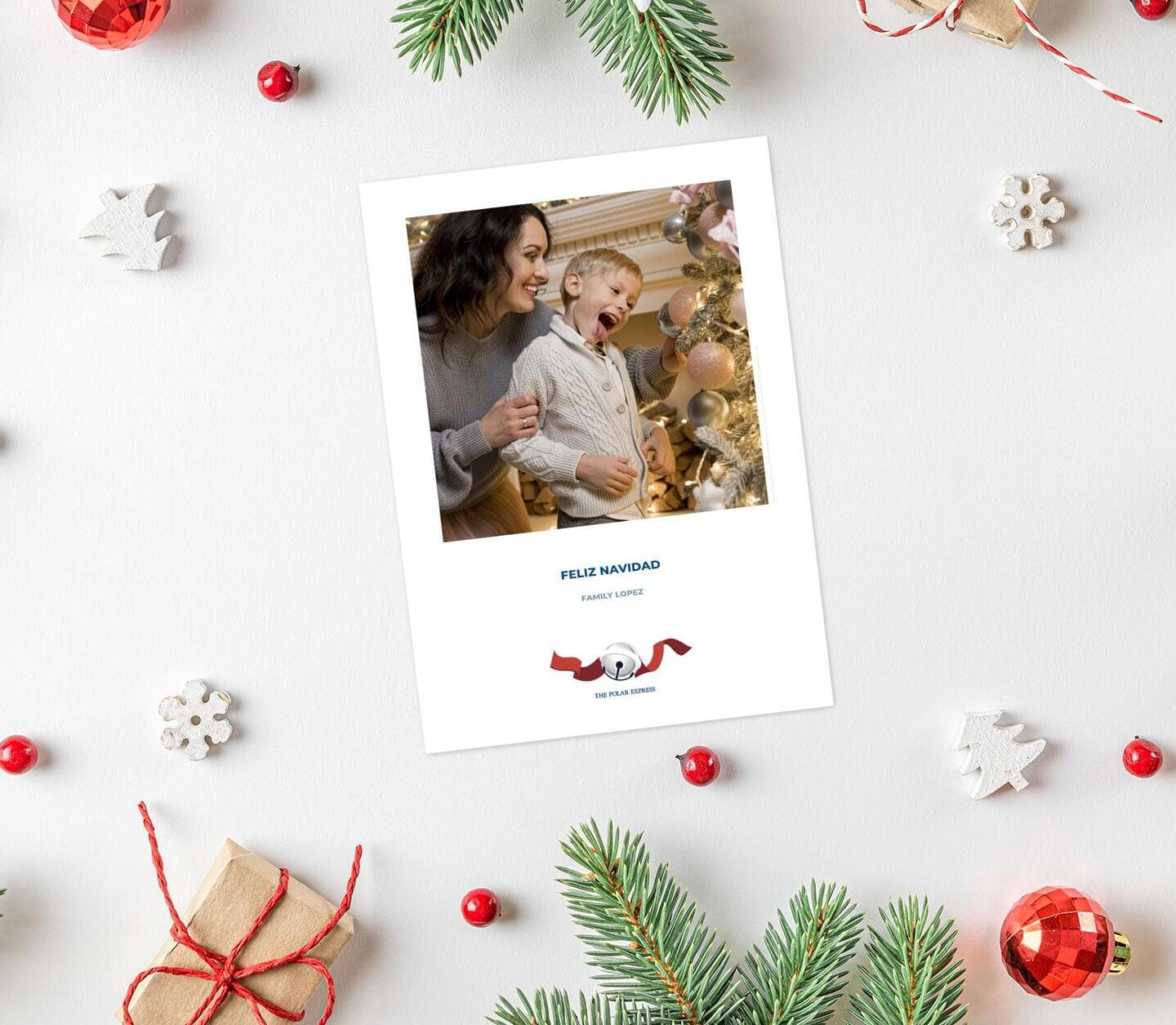 Polar Express™ Polaroid Card