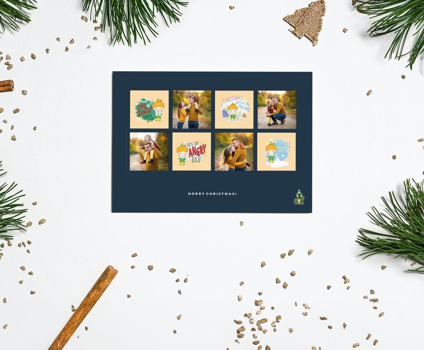 Elf™ Multiphoto Blue Card