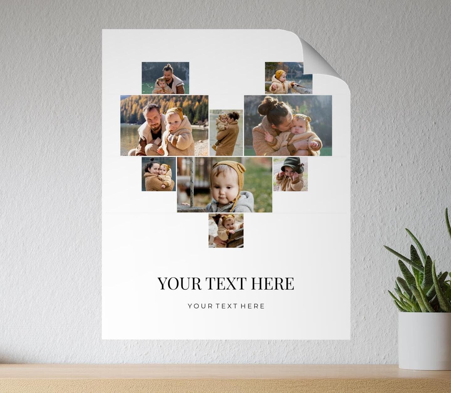 Heart Multiphoto Poster