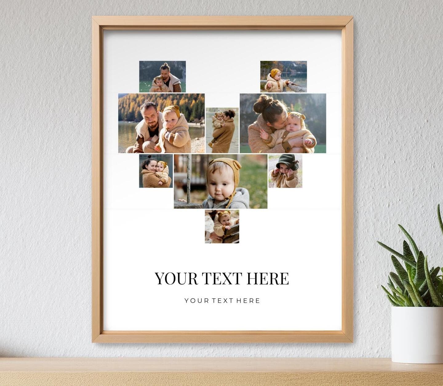 Heart Multiphoto Poster