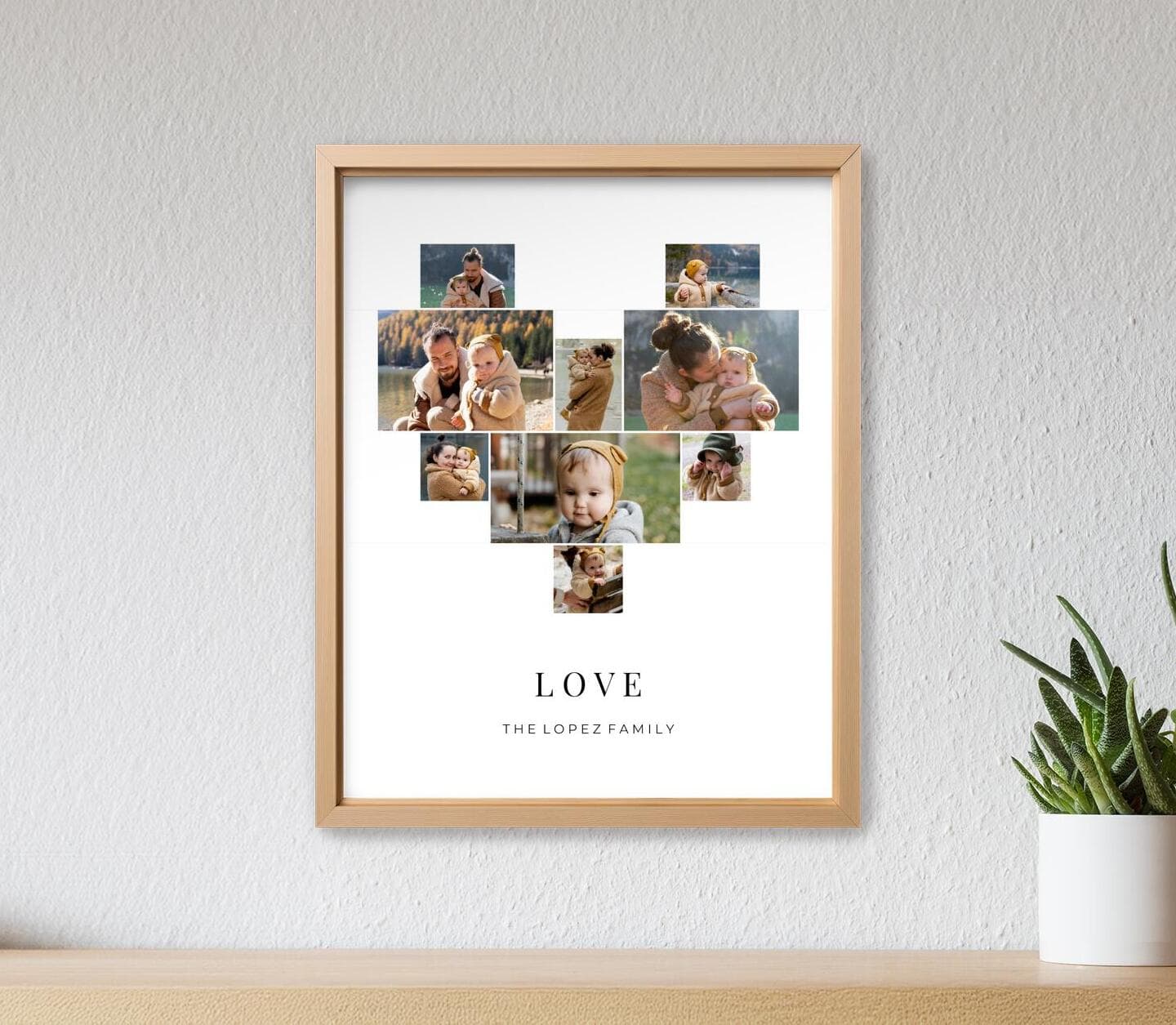 Heart Multiphoto Poster