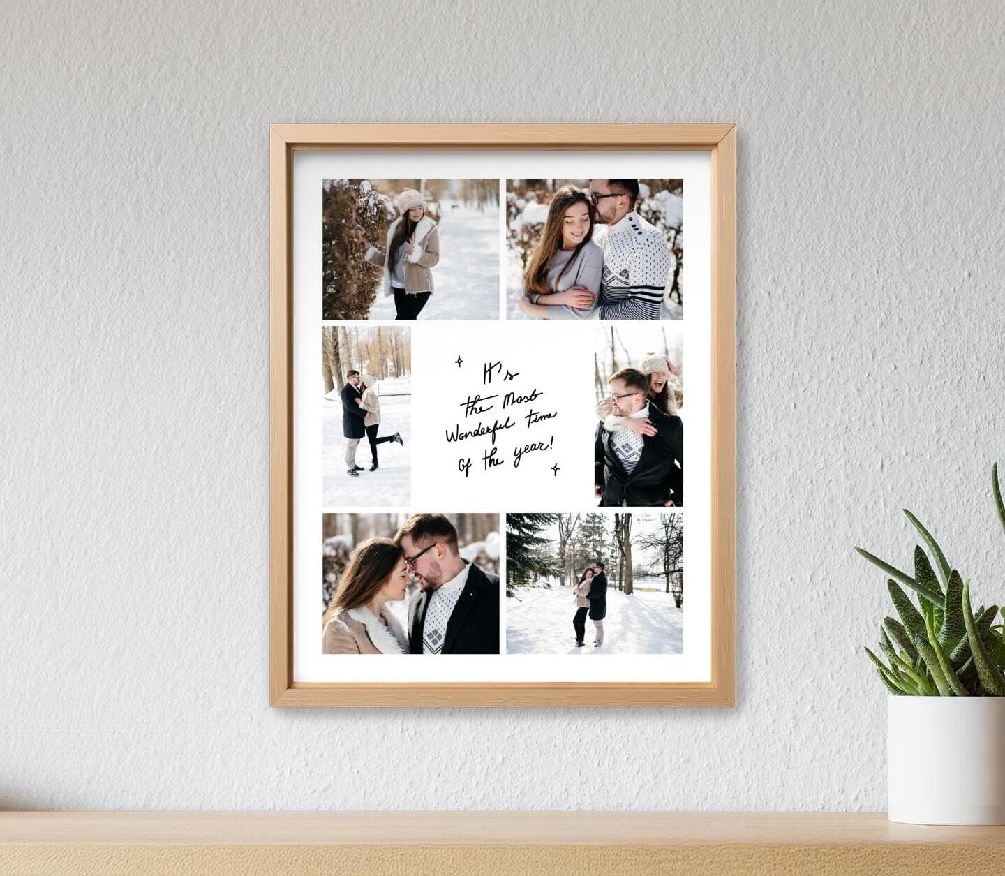 Christmas Handwriting Quote Poster