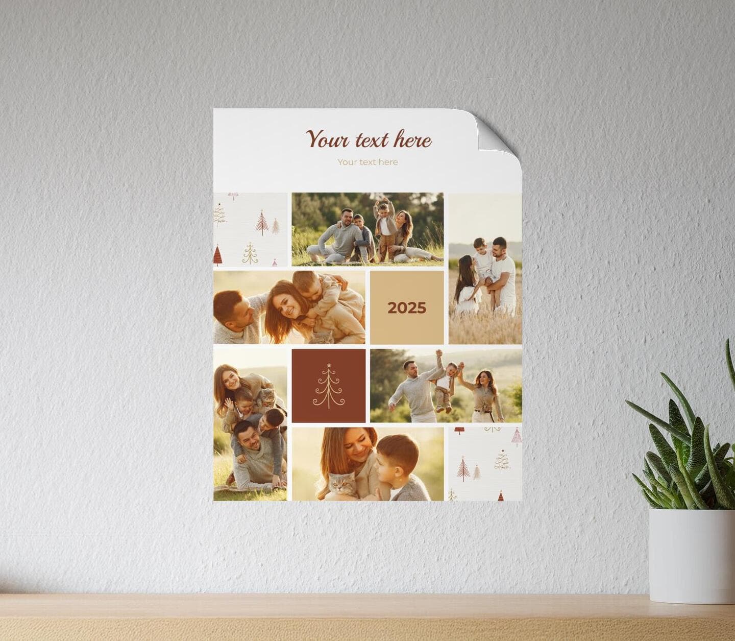 Warm Christmas Large Poster