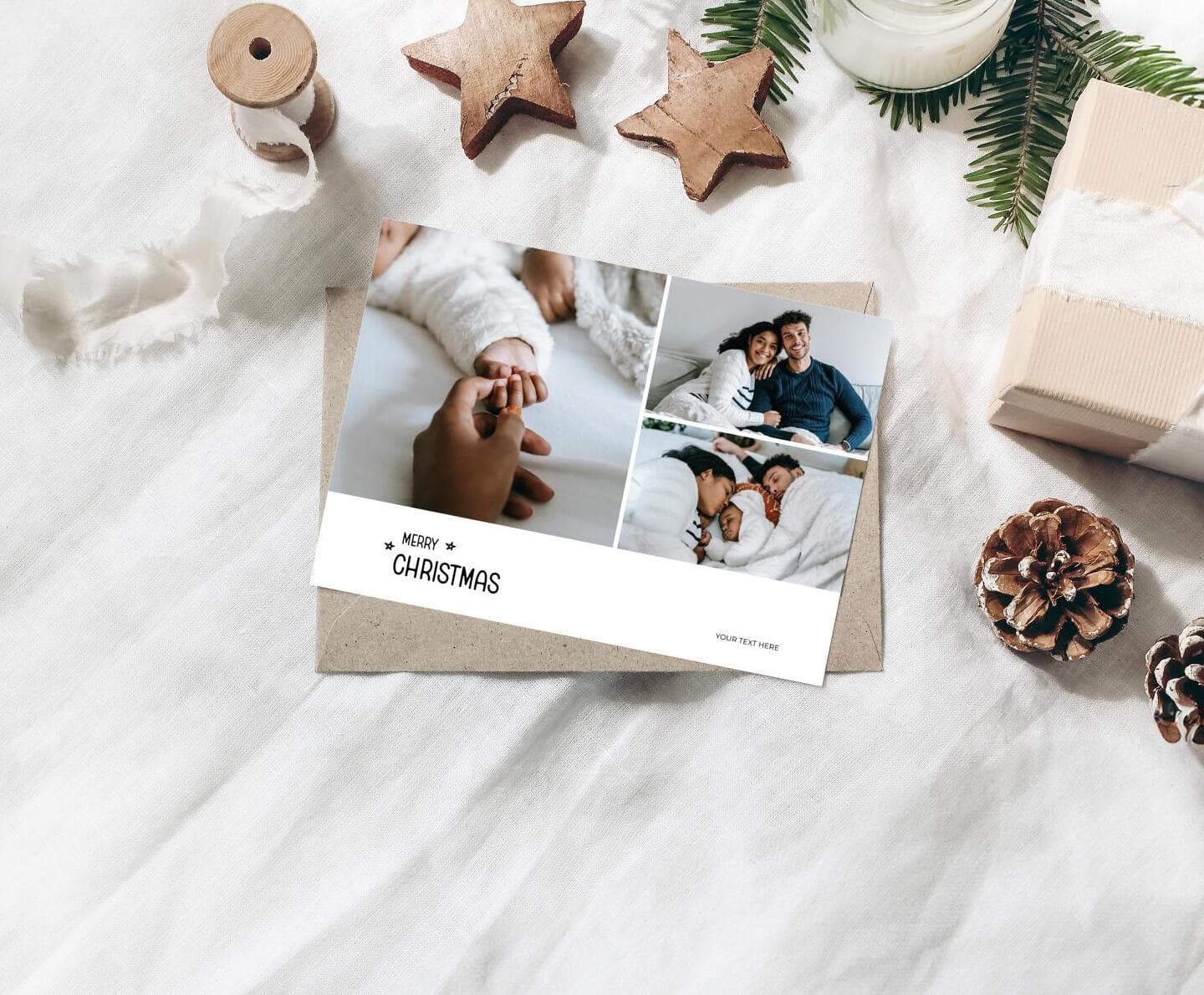 Starry Christmas Card