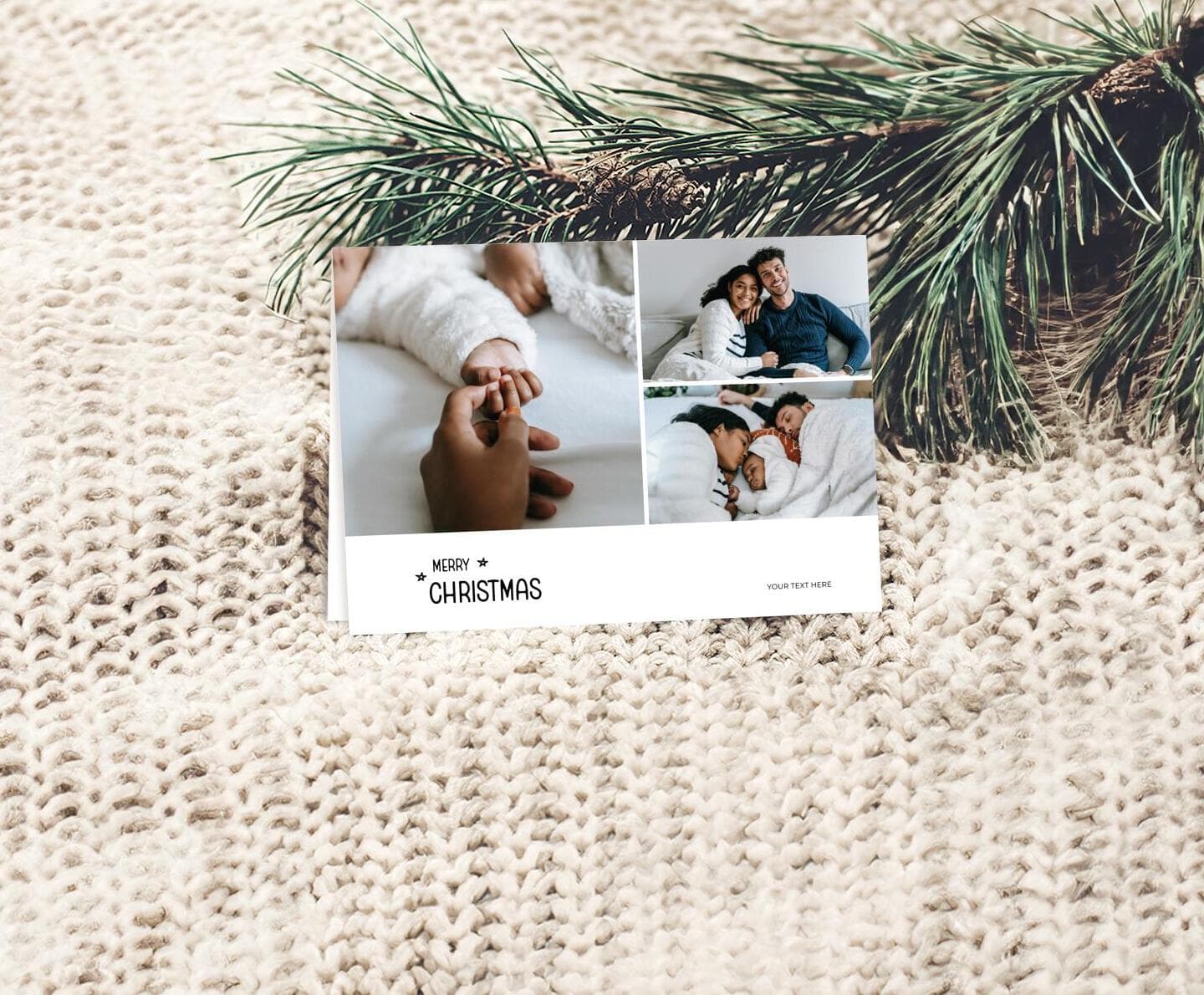 Starry Christmas Card