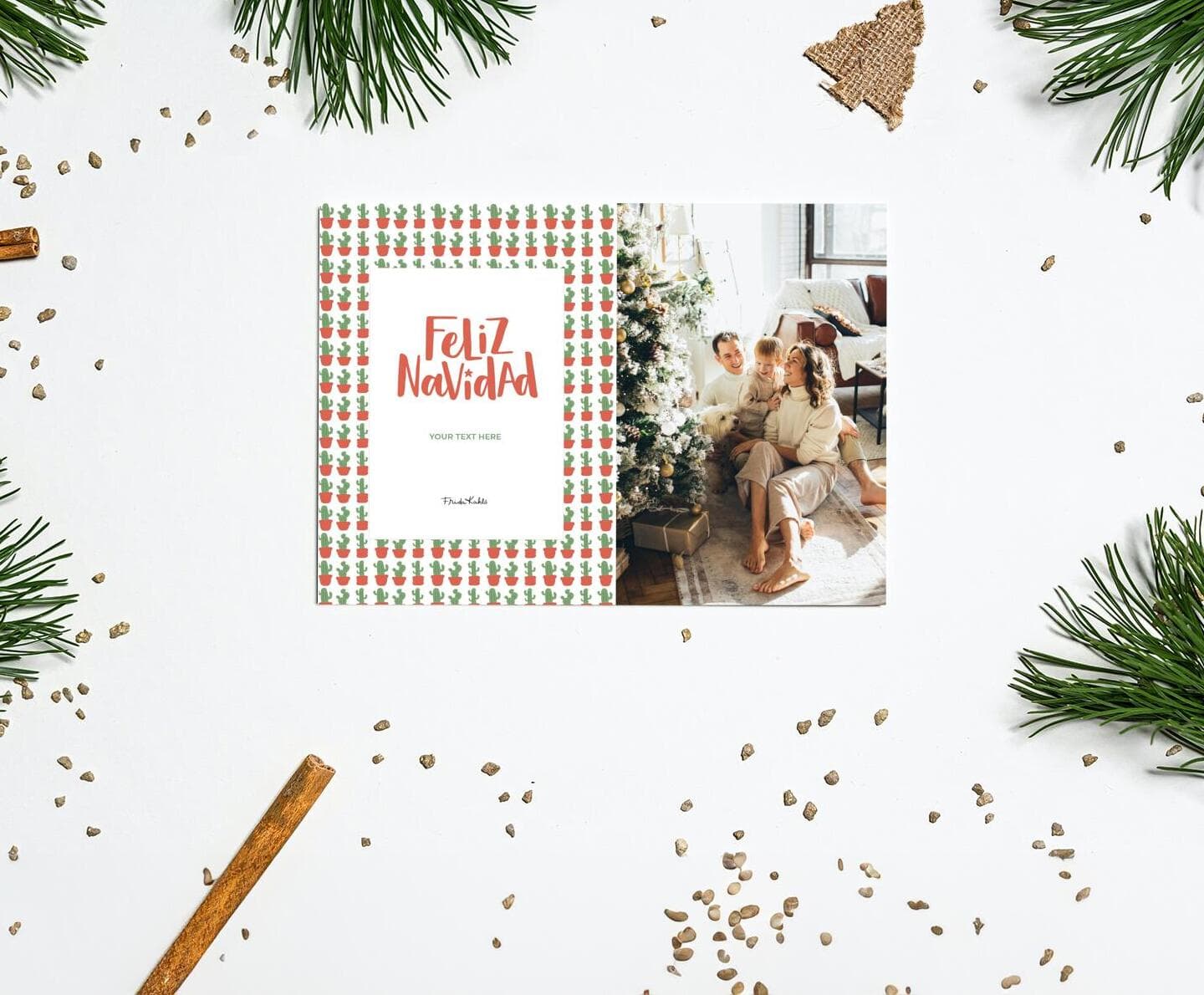 Frida Kahlo™ Cactus Pattern Card