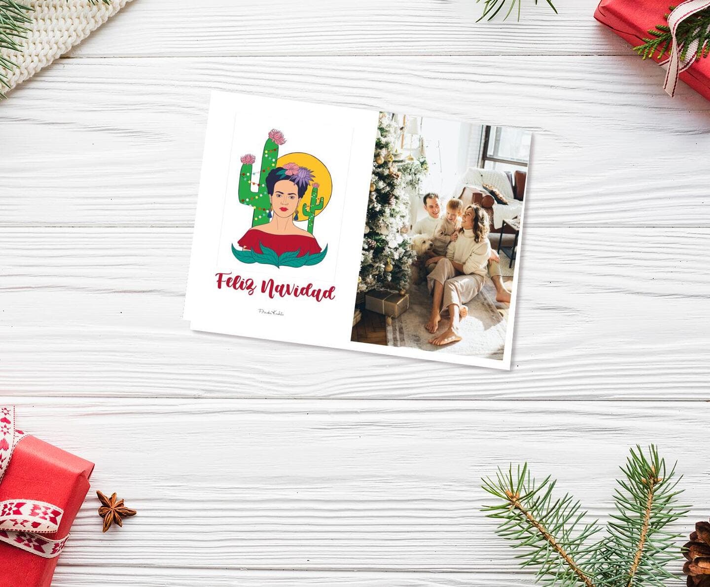 Frida Kahlo™ Feliz Navidad Card