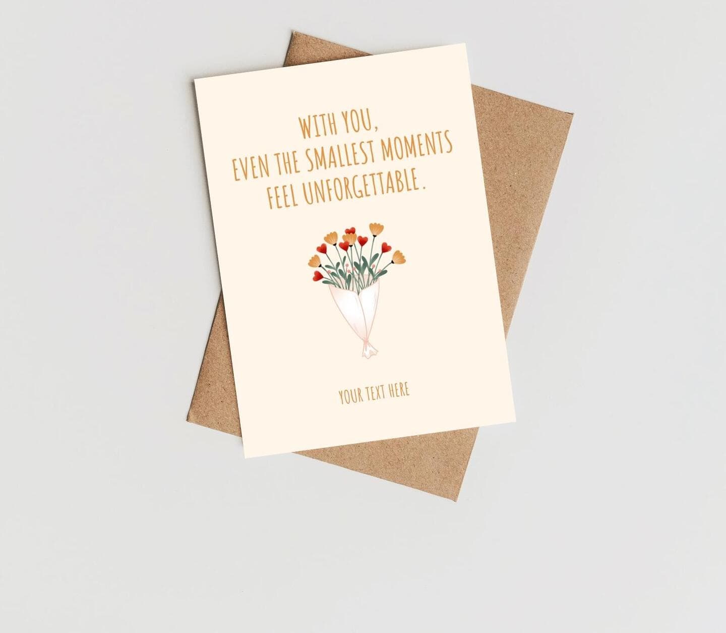 Unforgettable Quote Card