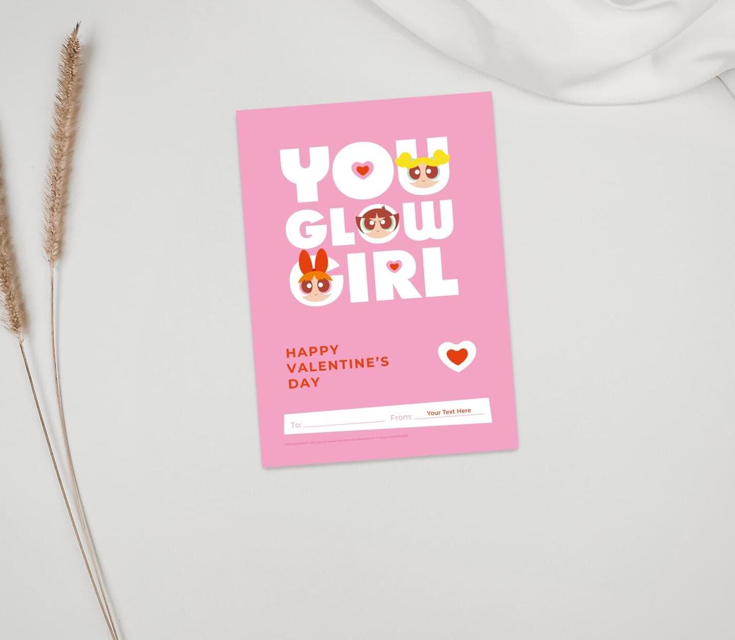 The Powerpuff Girls™ You Glow Girl Card