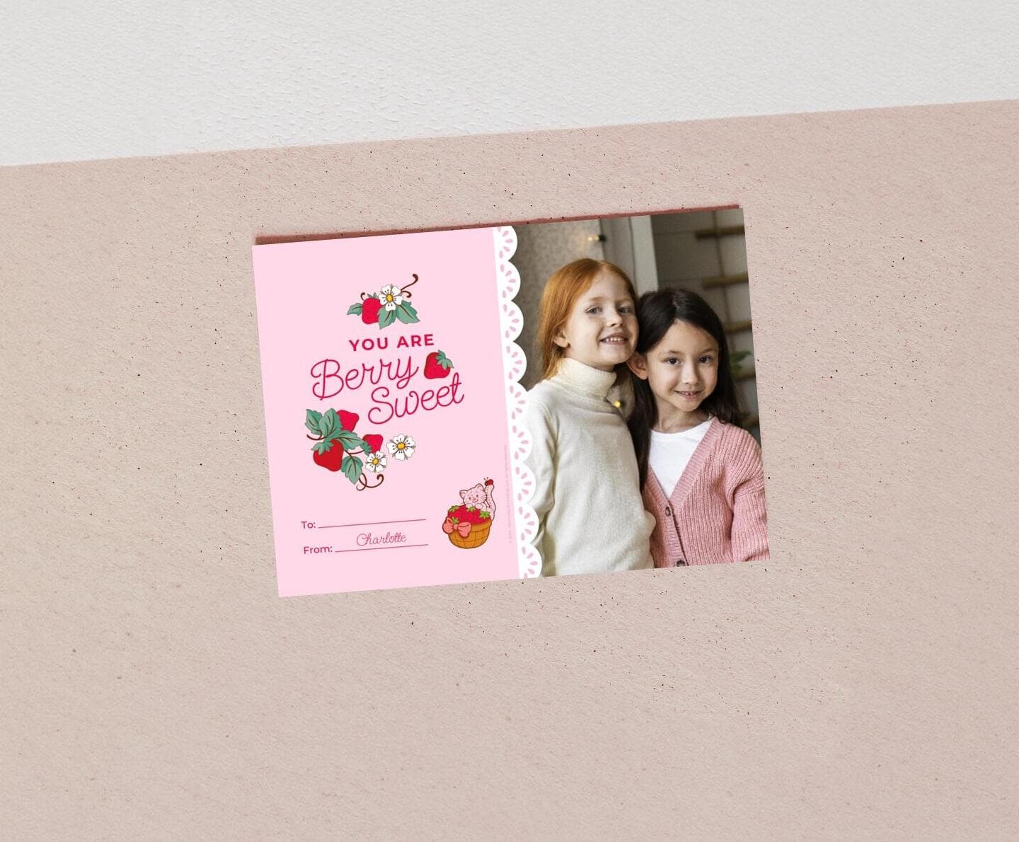 Strawberry Shortcake™ Berry Sweet Landscape Photo Card