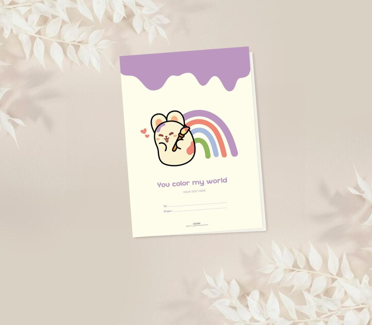 Anirollz® Rainbow World Kids Card
