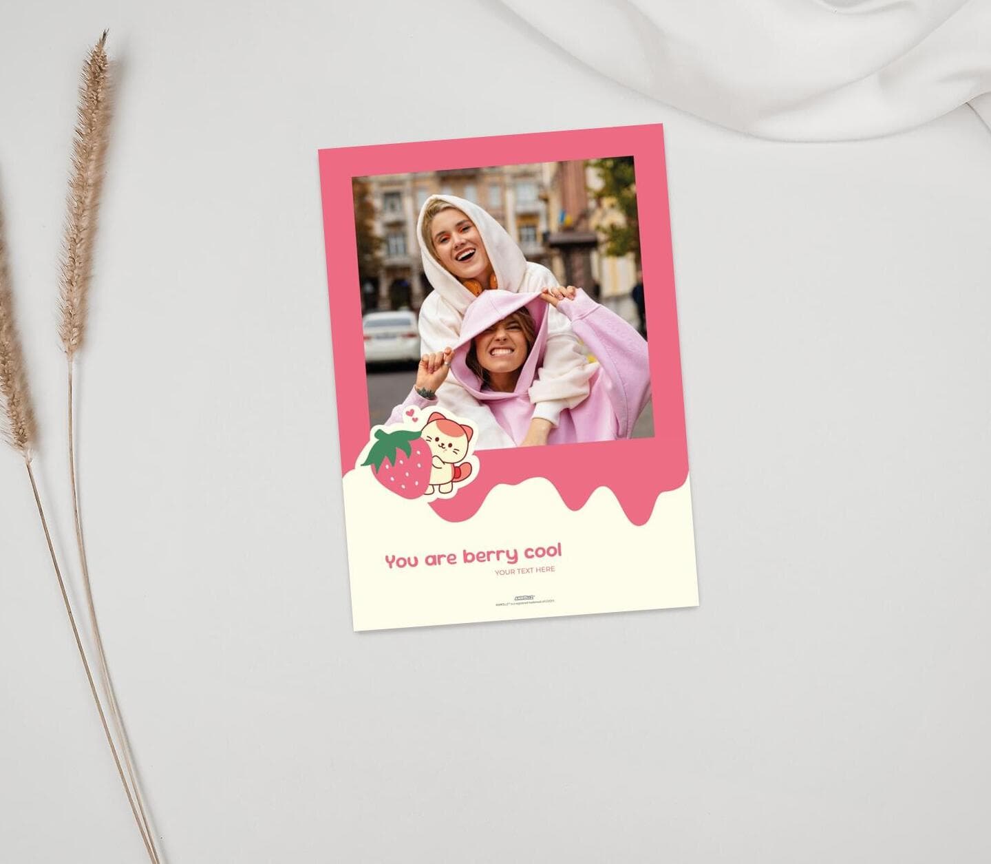 Anirollz® Berry Cool Photo Card