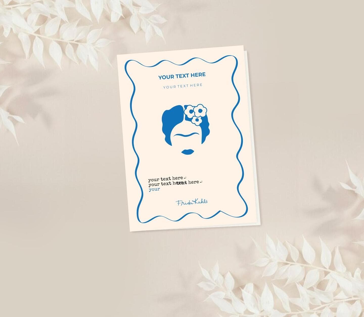 Frida Kahlo™ Amor Minimalista Card