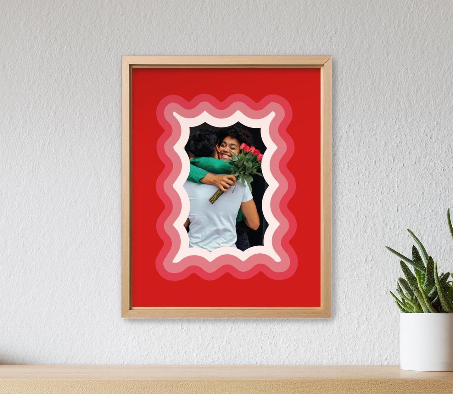 Wavy Love Poster