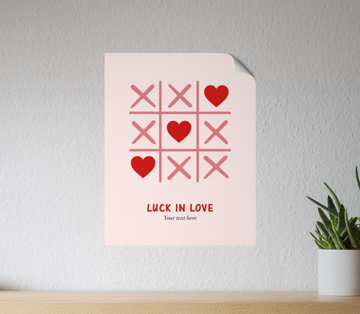 Luck In Love Poster