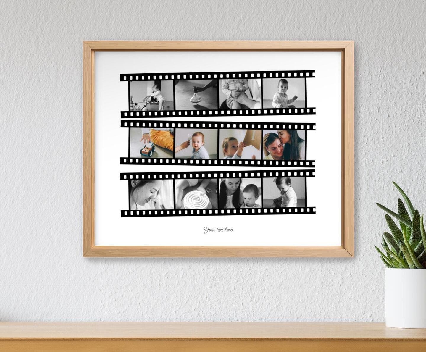 Retro Film Landscape Poster