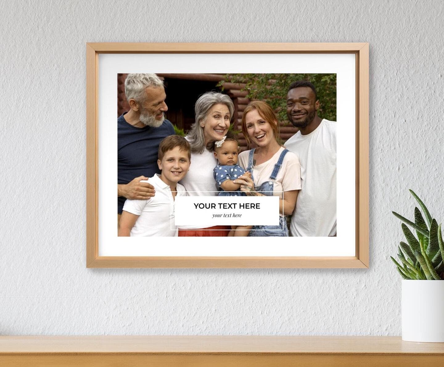 Classic Label Landscape Poster