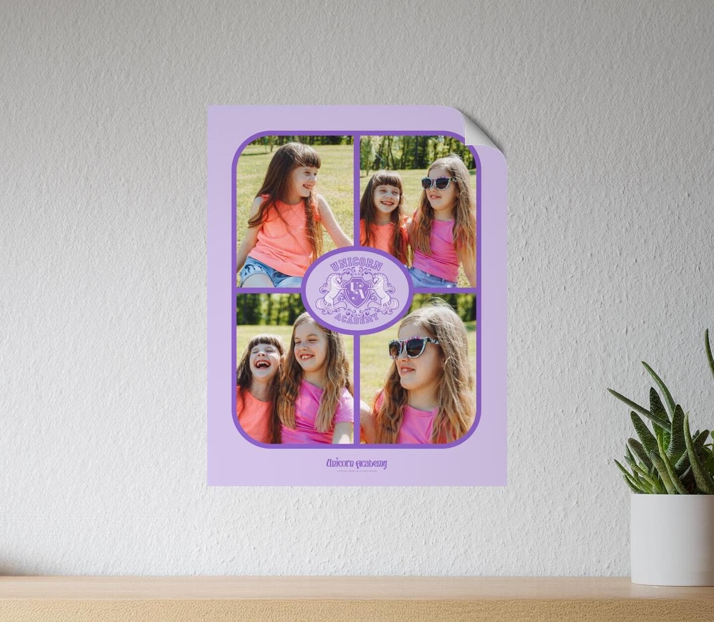Unicorn Academy™ Multiphoto Academy Poster Poster