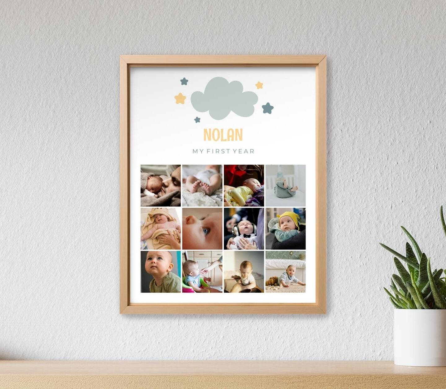 First Year Sky Poster