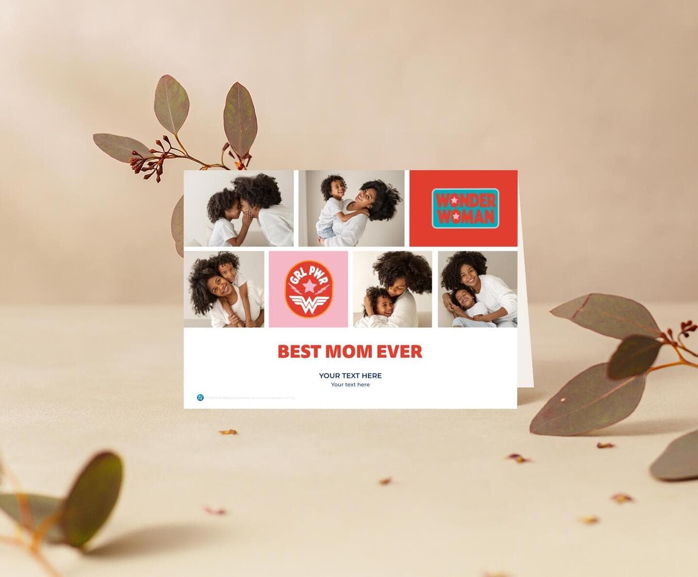 Wonder Woman™ Best Mom Ever Card