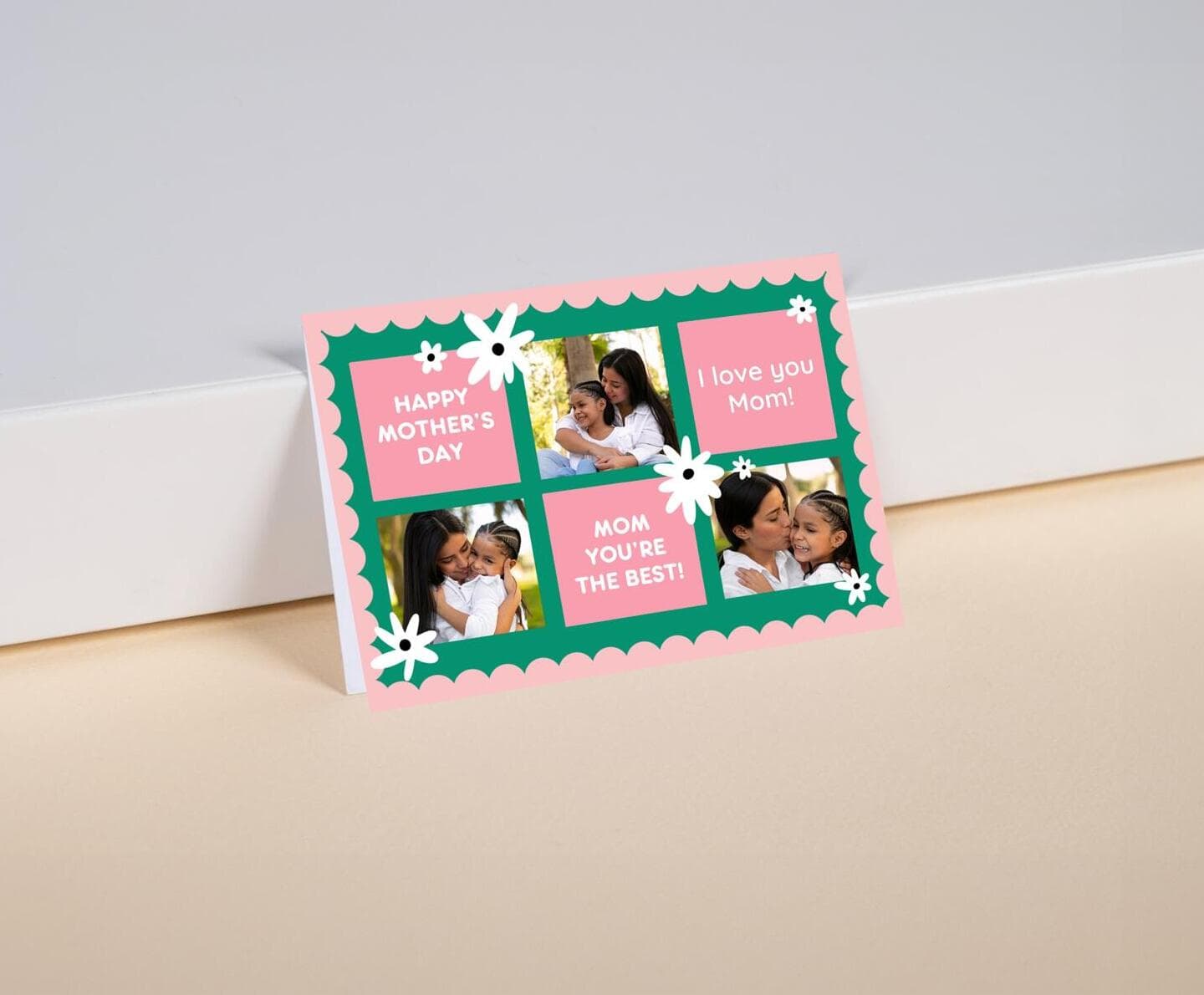 Squares Best Mom Card