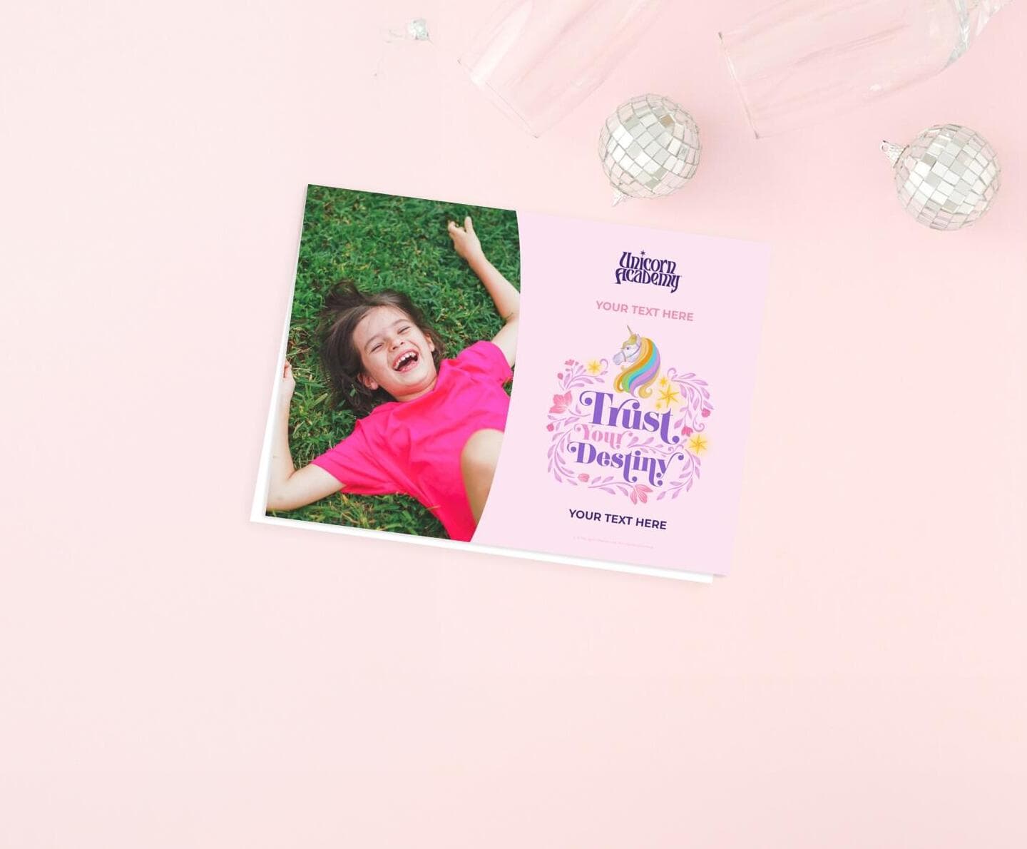 Unicorn Academy™ Trust Your Destiny Card