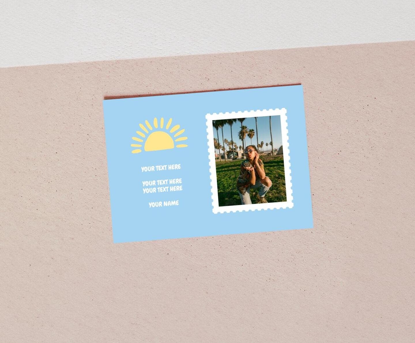 Summer Stamp Card