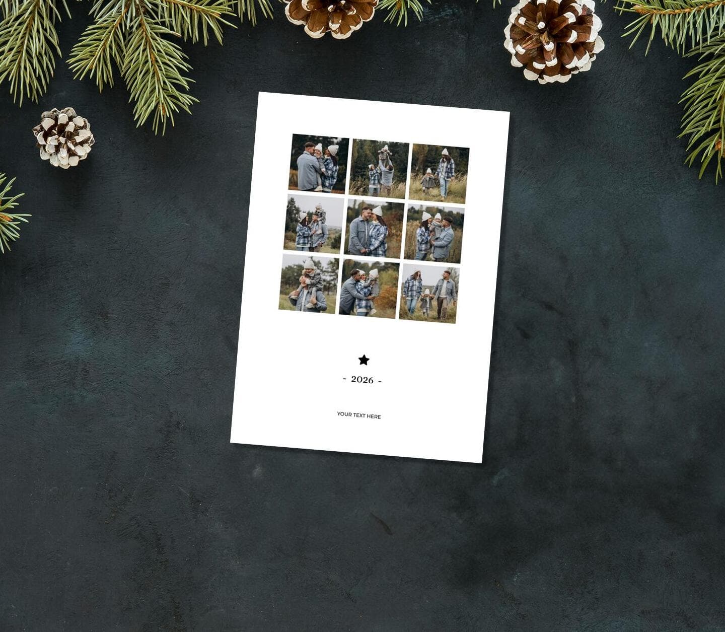 Star Icon Multiphoto Card