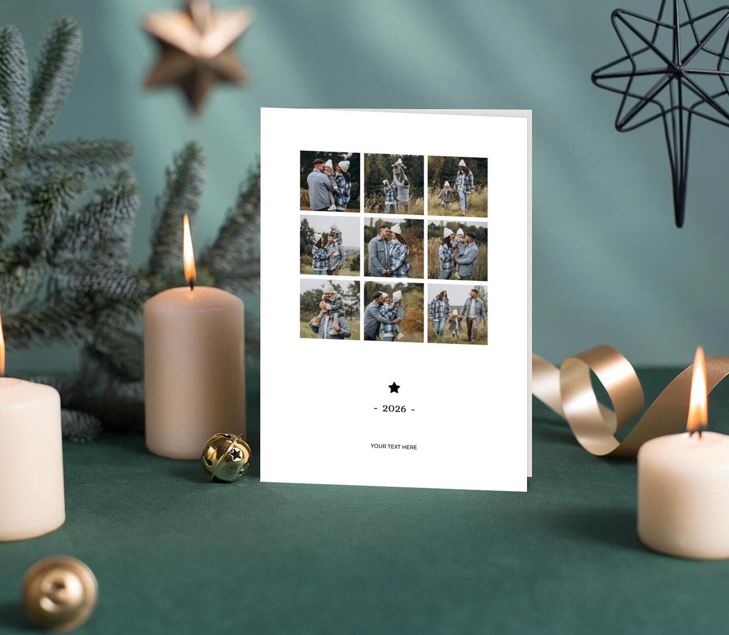 Star Icon Multiphoto Card