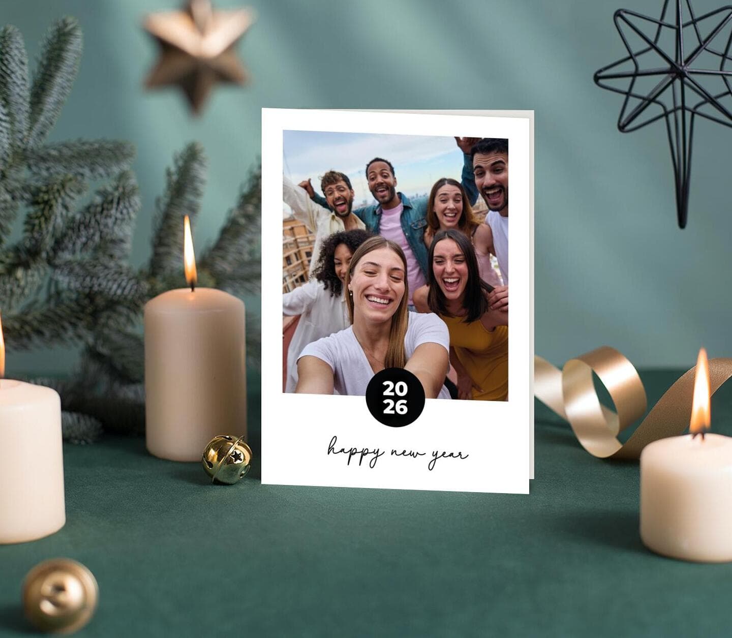 New Year Polaroid Card