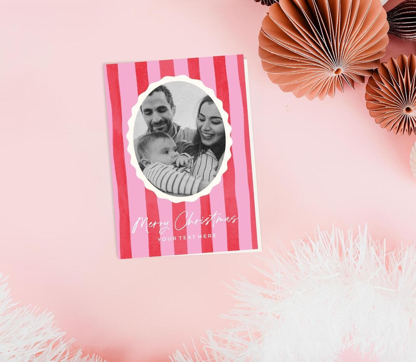 Colorful Stripes Card