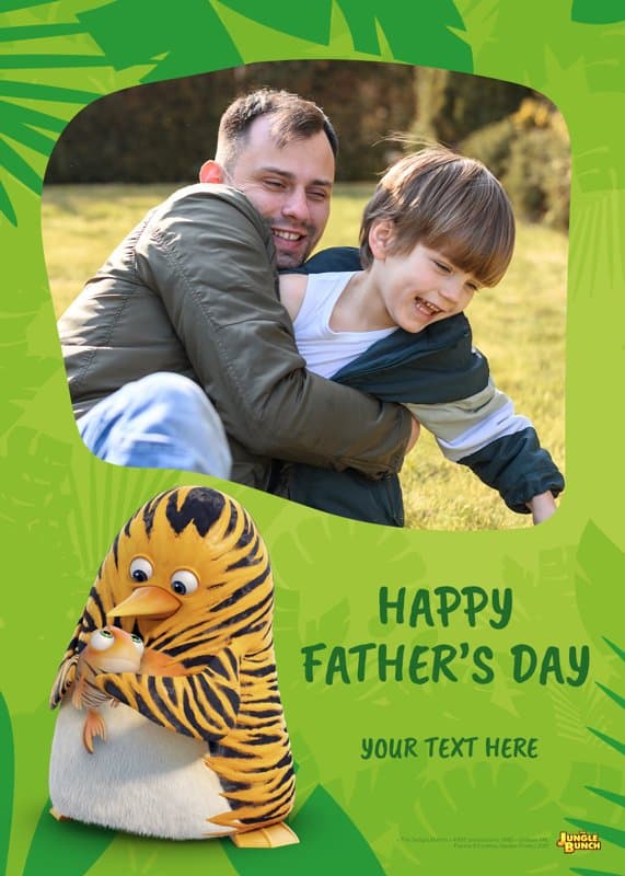 The Jungle Bunch™ Best Dad Card