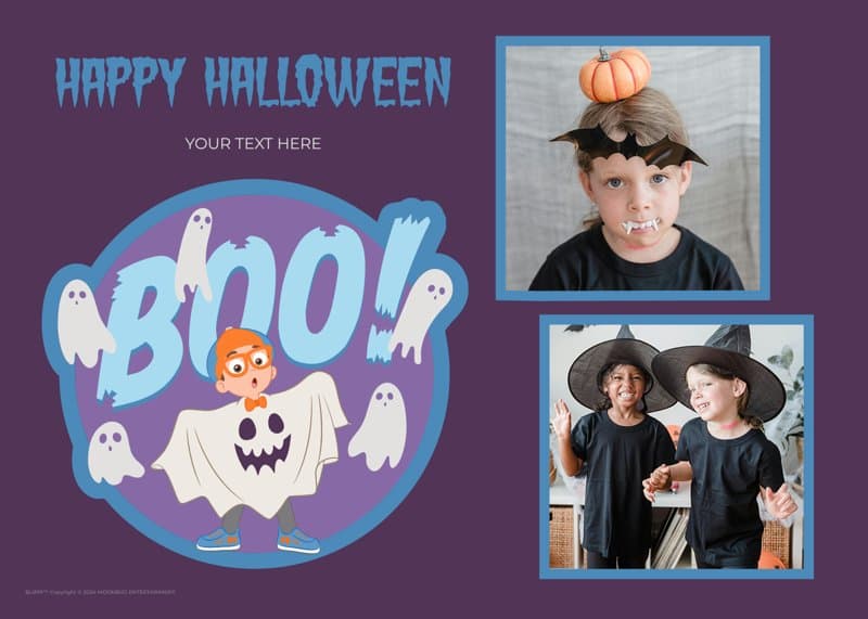 Blippi™ Boo Multiphoto Card