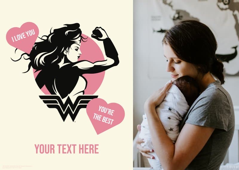 Wonder Woman™ The Best Mom Card