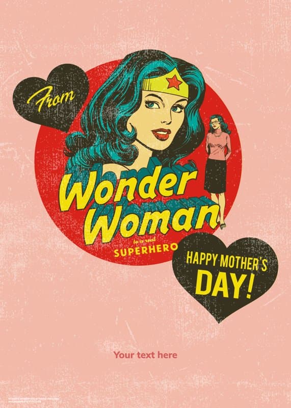 Wonder Woman™ SuperMom Card