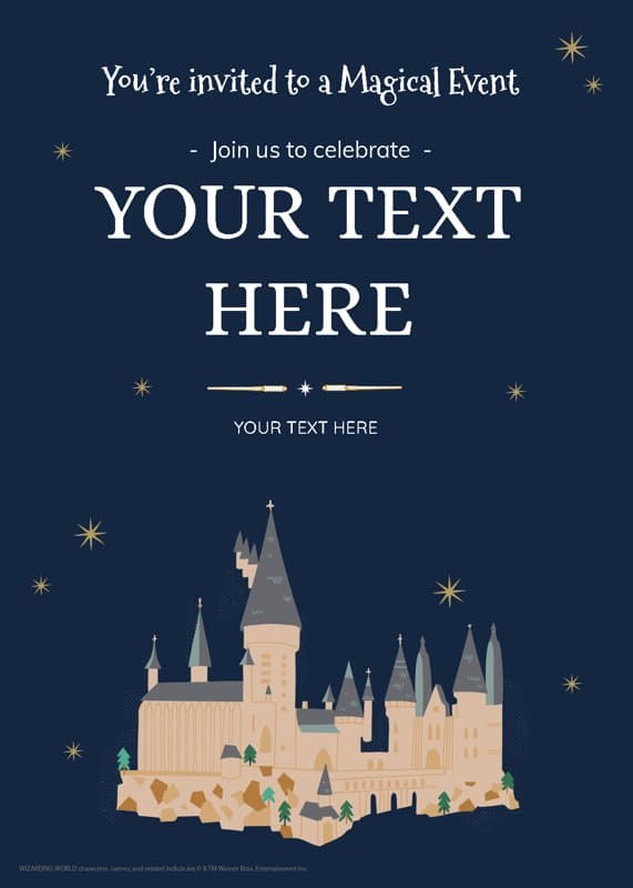 Harry Potter™ Hogwarts Card