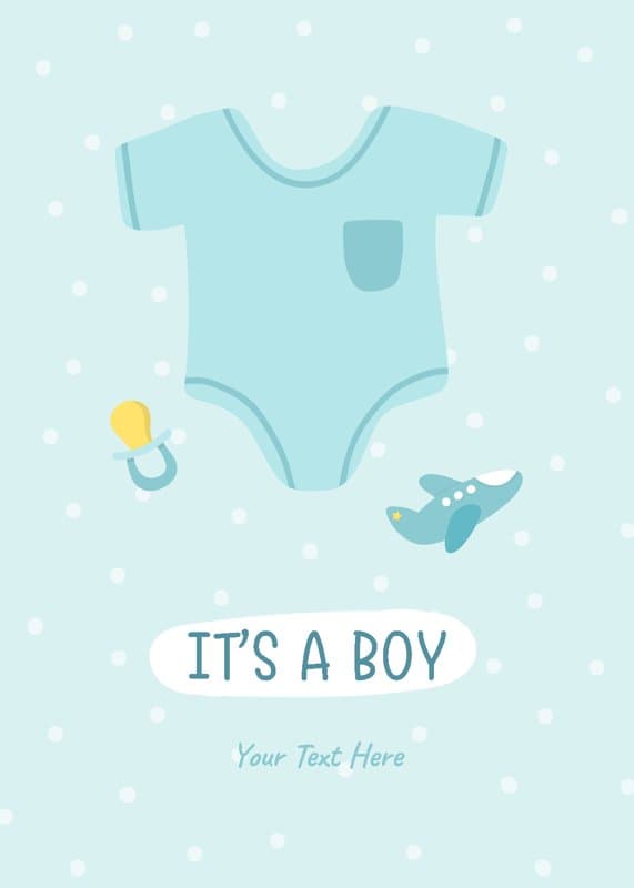 Cute Boy Card