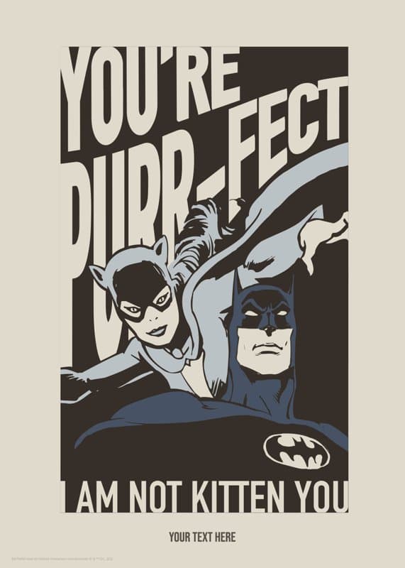 Batman™ Catwoman Purfect Card