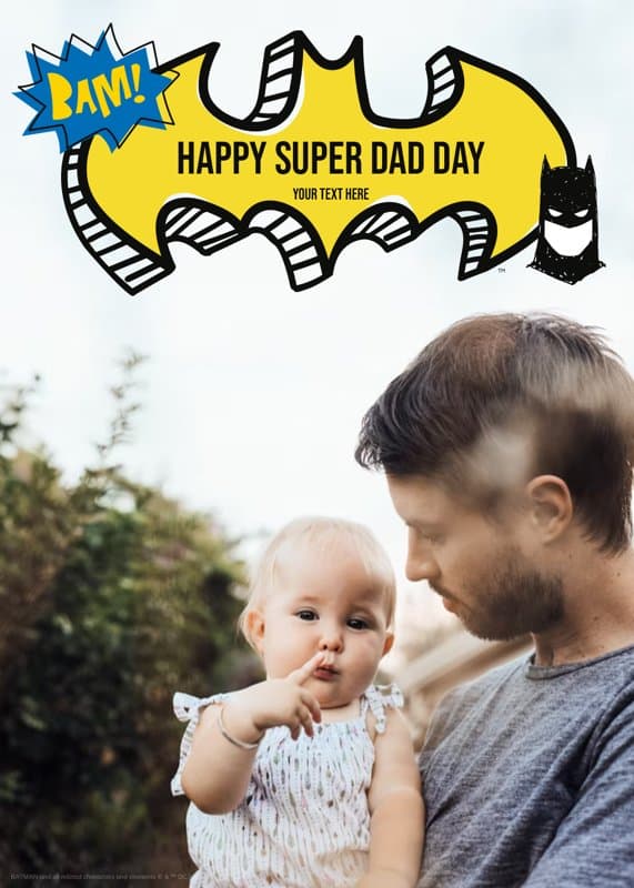 Batman™ Pow Dad Card
