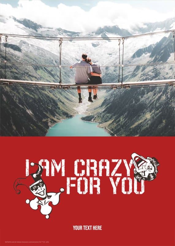 Batman™ Crazy Jocker Card