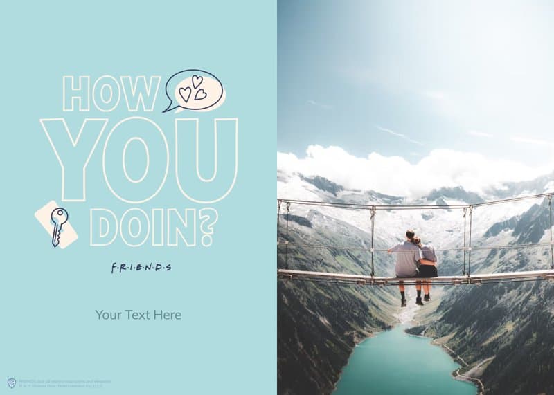 Friends™ Blue Joey Card