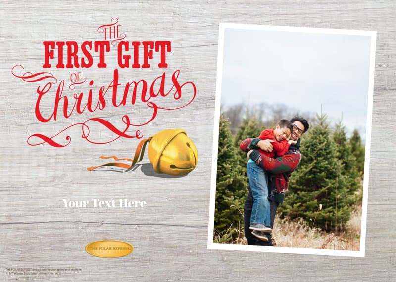 Polar Express™ Christmas Christmas Card