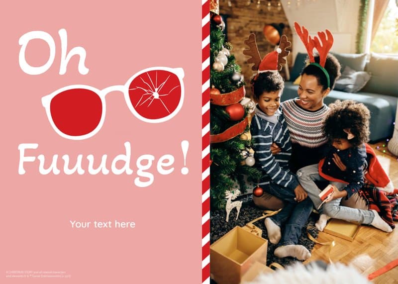 A Christmas Story™ Christmas Fudge Card