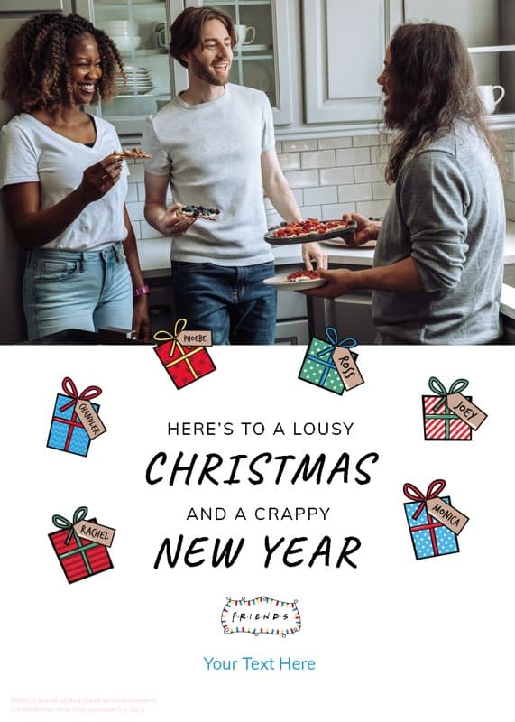 Friends™ Christmas Lousy Card