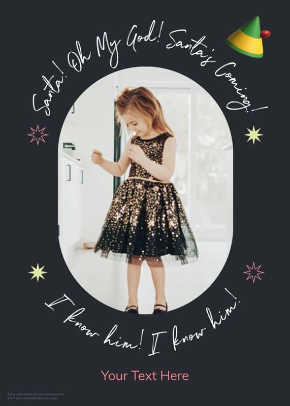 Elf™ Christmas Omg Card