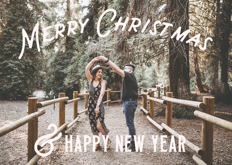 Christmas Overlay Card