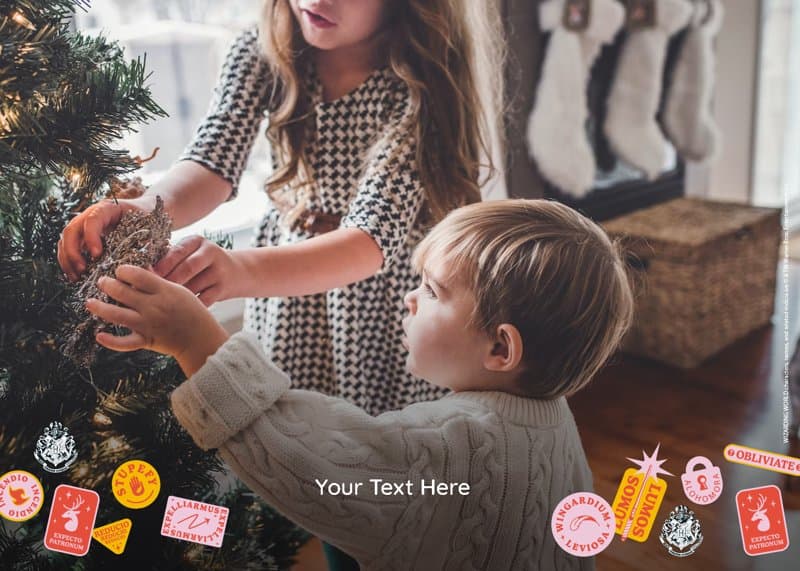 Harry Potter™ Christmas Spells Card