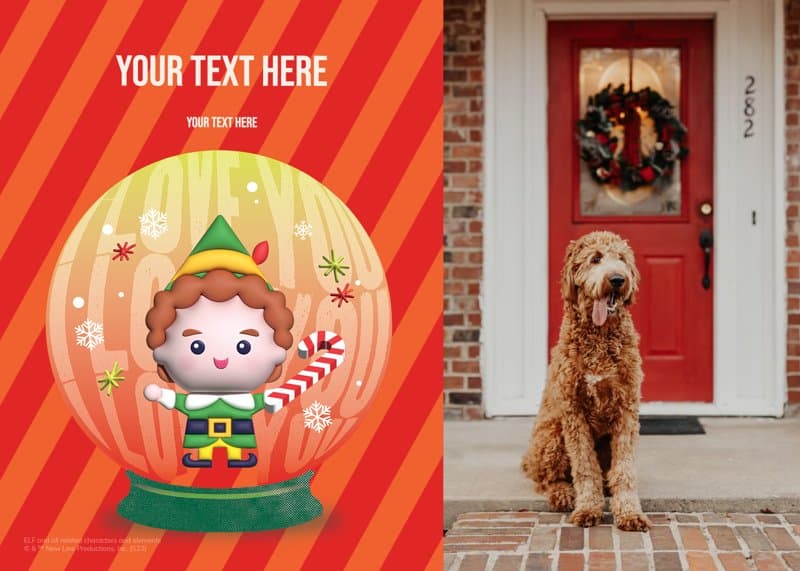 Elf™ Love you Card