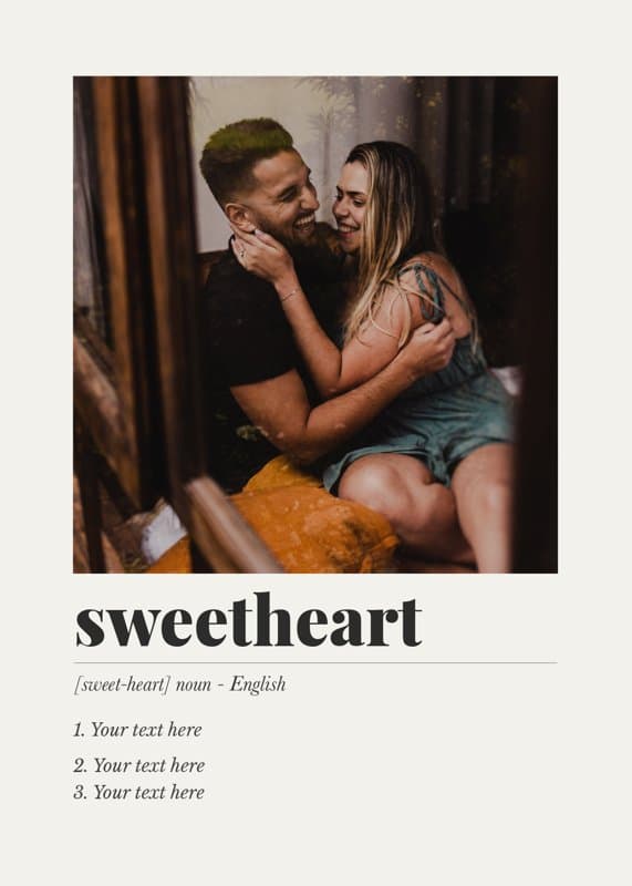 Love Definition Card